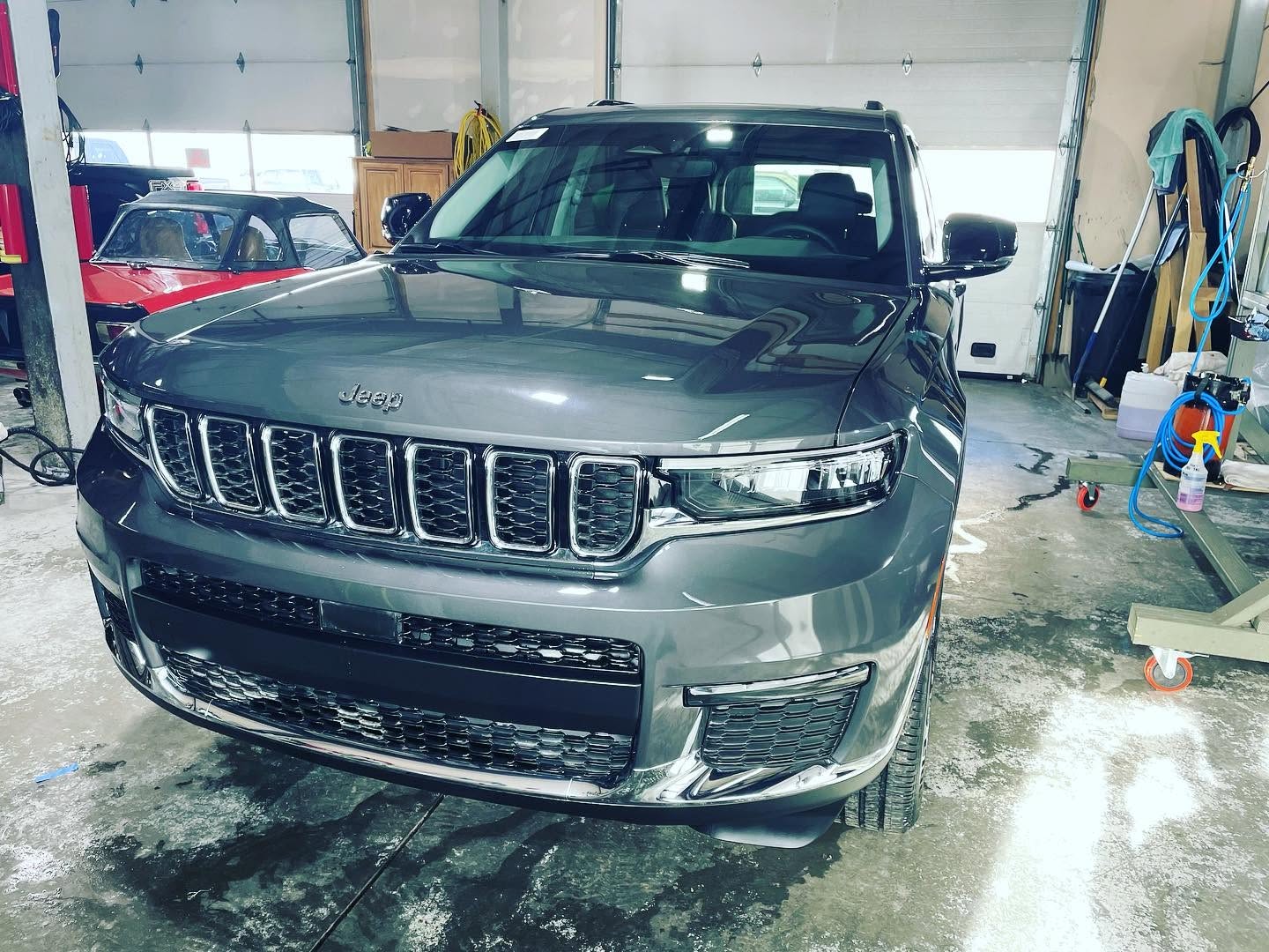Vehicle with a restored glossy finish after professional paint correction in Silverthorne, CO