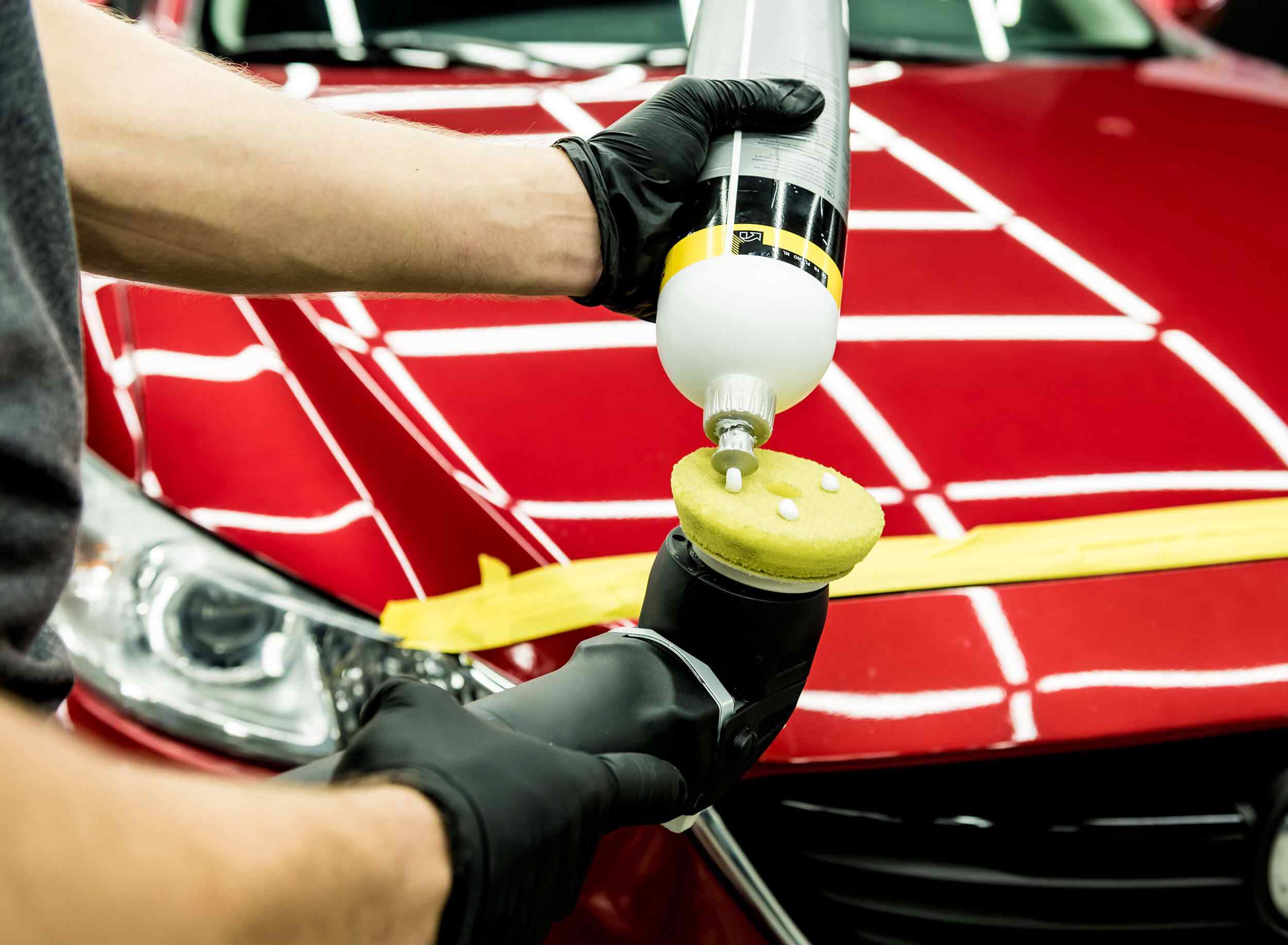 Professional vehicle paint polishing in Silverthorne, Colorado
