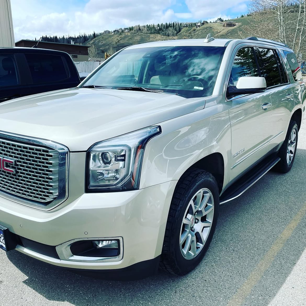 Vehicle after a full professional car detailing in Silverthorne, Colorado